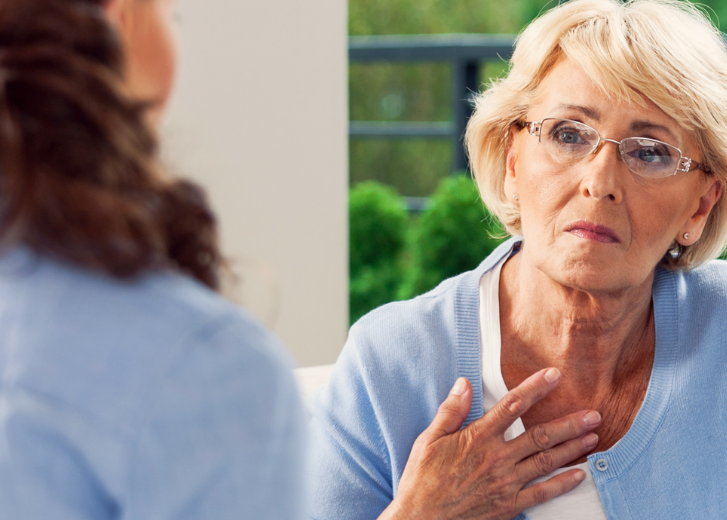 financial advisor discussing benefits with client